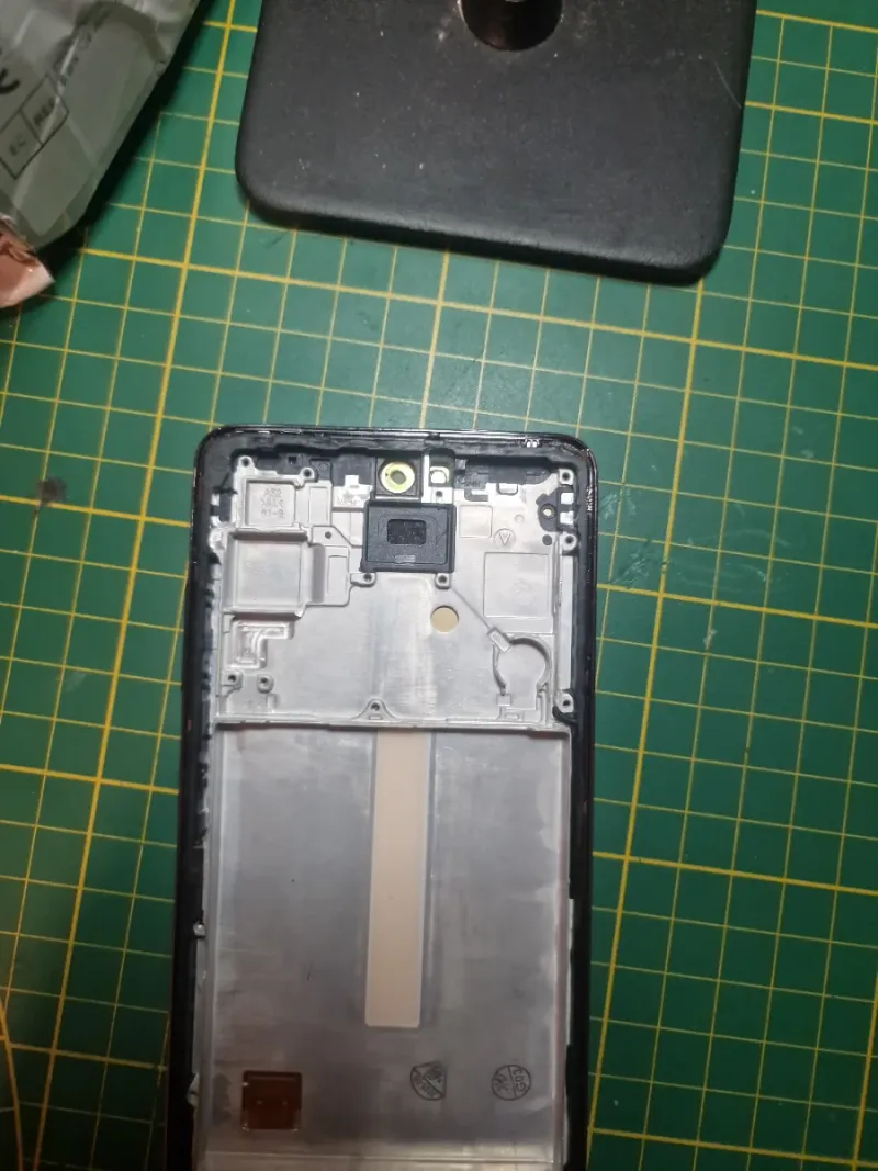 Pantalla LCD Samsung Galaxy A52 5G Plata afbeelding 3