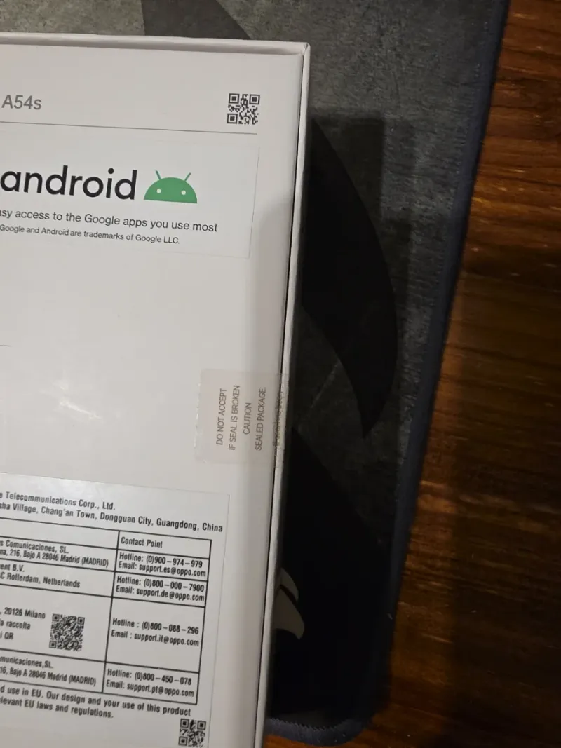 OPPO A54s 128GB Azul afbeelding 2