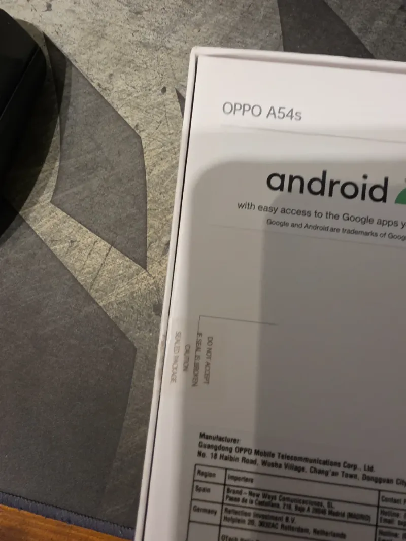 OPPO A54s 128GB Azul afbeelding 3