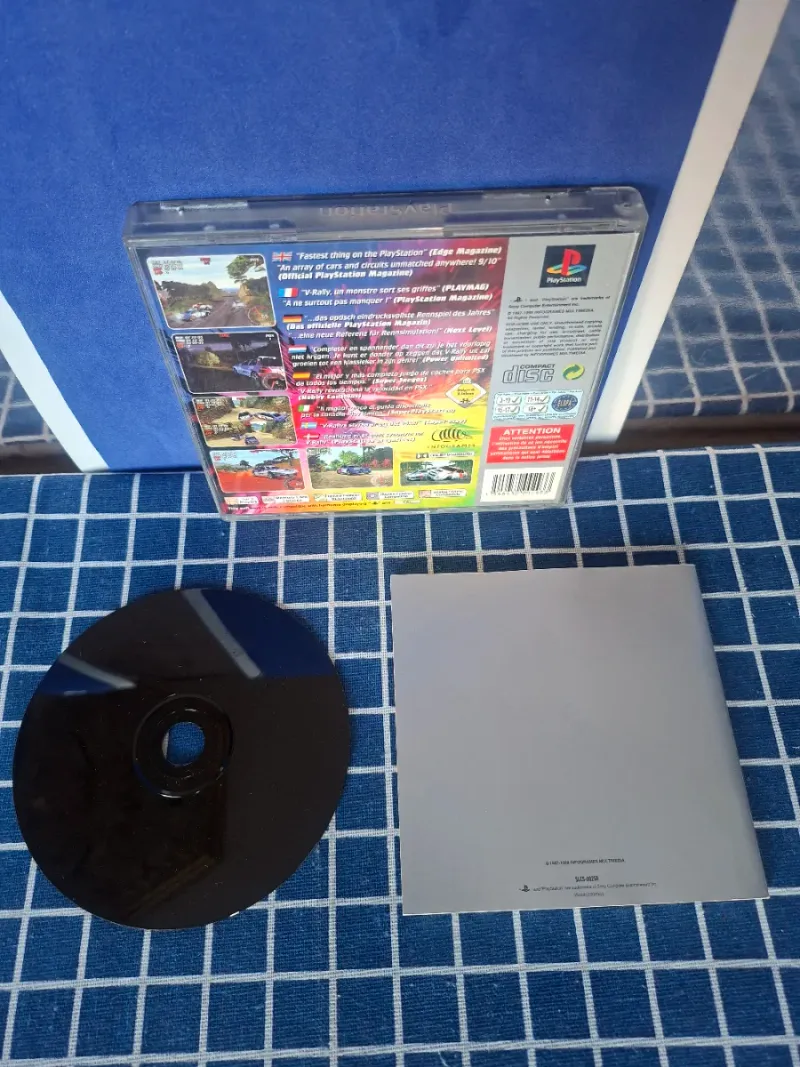 🇪🇸PS1 V-RALLY CHAMPIONSHIP EDITION ORIGINAL COMP afbeelding 4