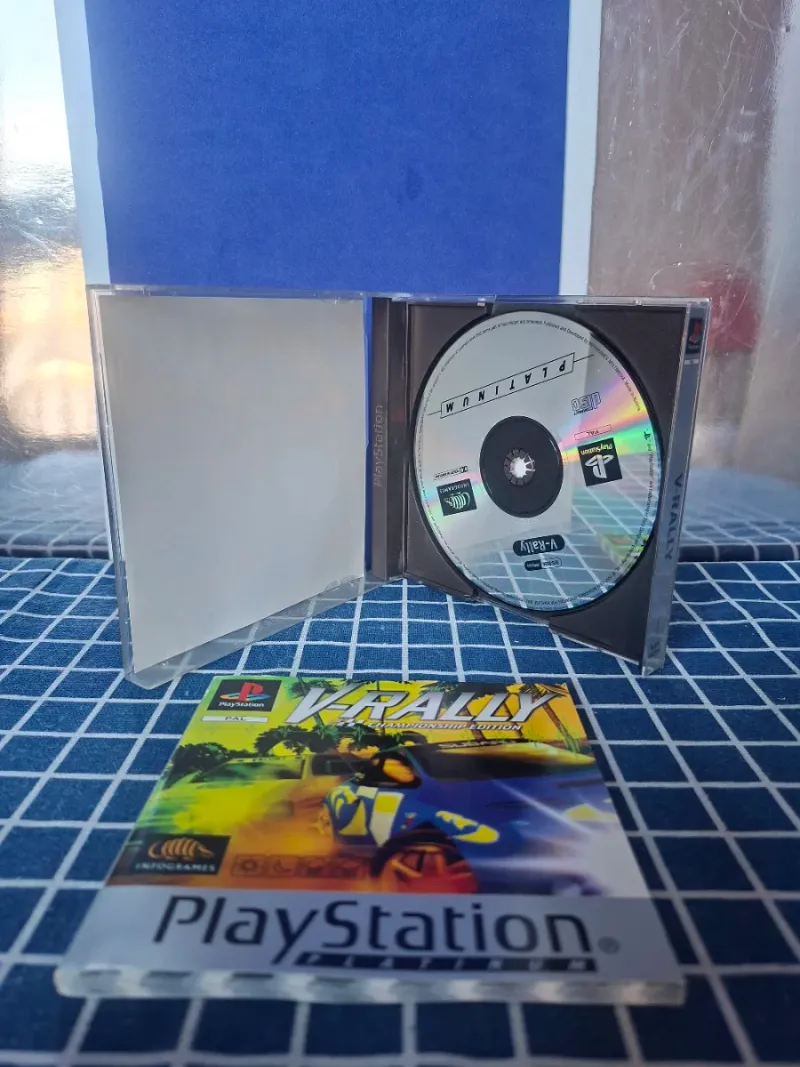 🇪🇸PS1 V-RALLY CHAMPIONSHIP EDITION ORIGINAL COMP afbeelding 5