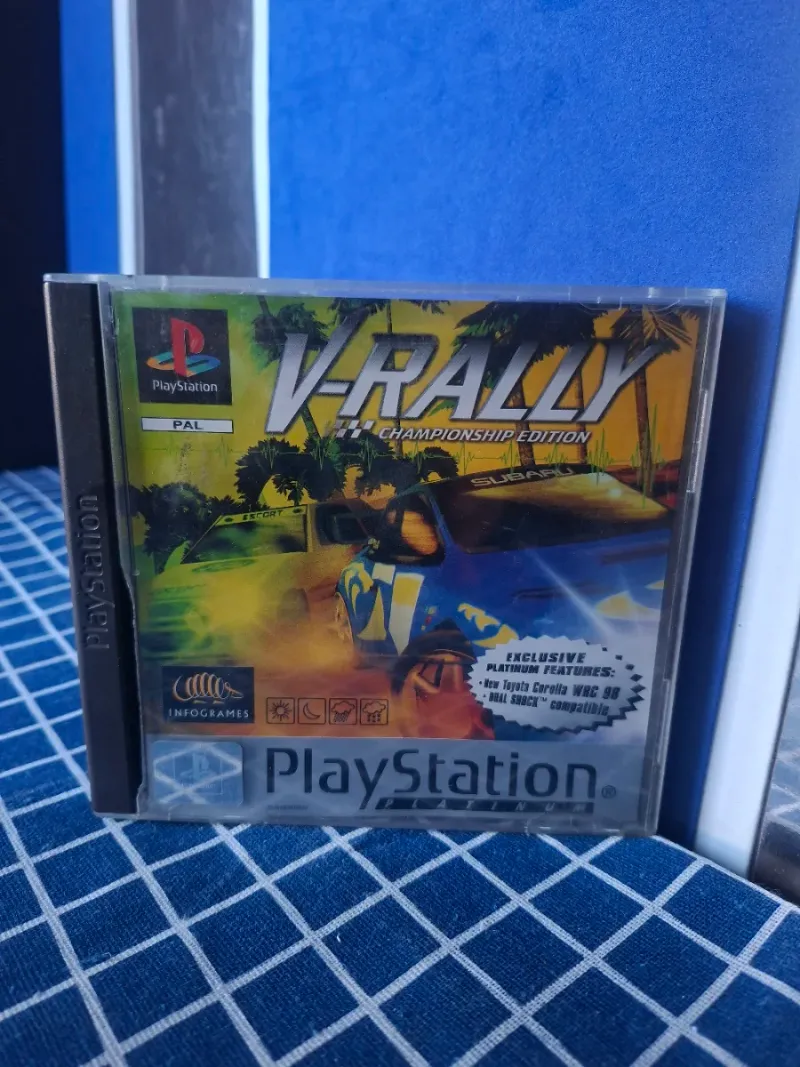 🇪🇸PS1 V-RALLY CHAMPIONSHIP EDITION ORIGINAL COMP afbeelding 6