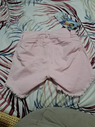 Pantalón corto rosa push-up  Larina talla 38/40