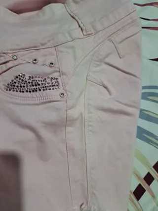 Pantalón corto rosa push-up  Larina talla 38/40