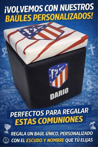 Baúl Personalizado Real Madrid