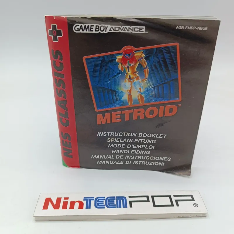 Metroid NES Classics Nintendo Game Boy Advance afbeelding 8