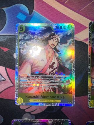 Kouzuki Momonosuke OP06-107 SR x4 Playset