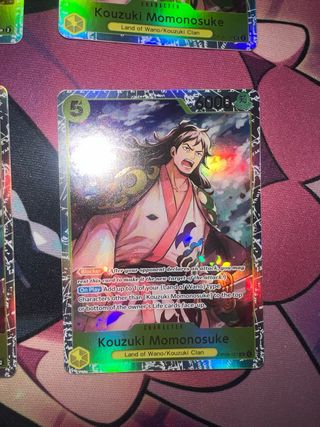 Kouzuki Momonosuke OP06-107 SR x4 Playset