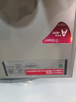 Lavadora LG 8kg Direct Drive Steam A+++