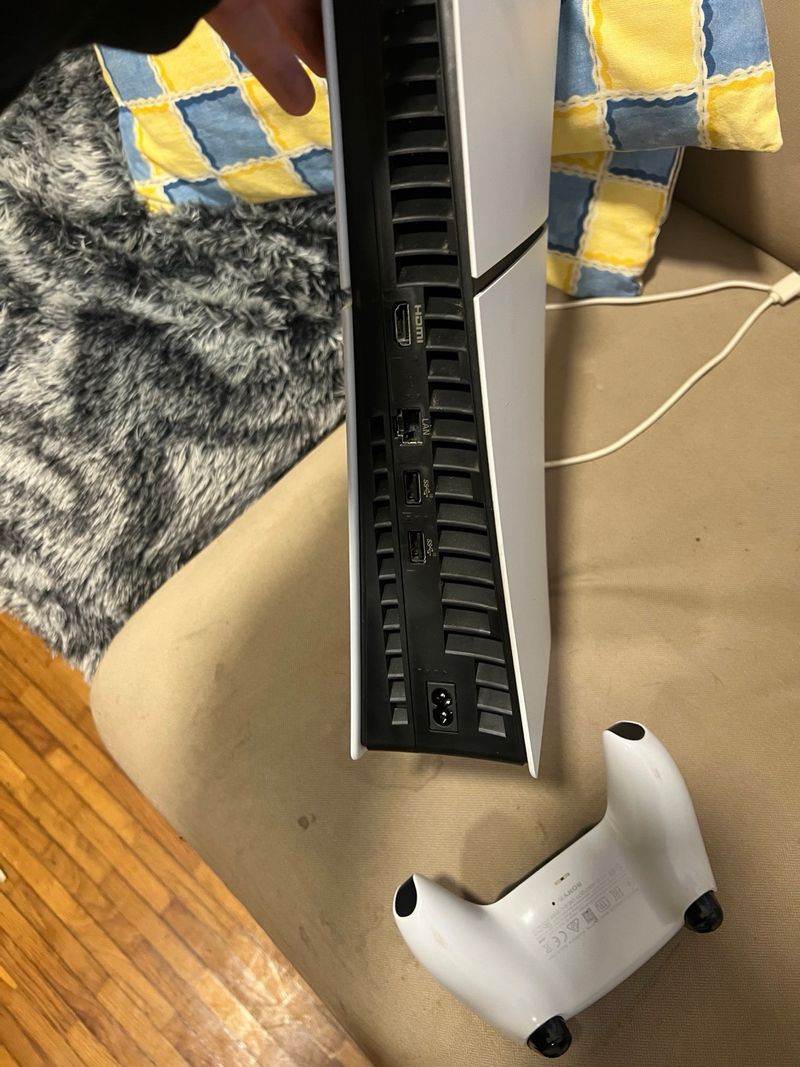 Playstation 5 Slim Blanca + 1 Año Garantía afbeelding 4