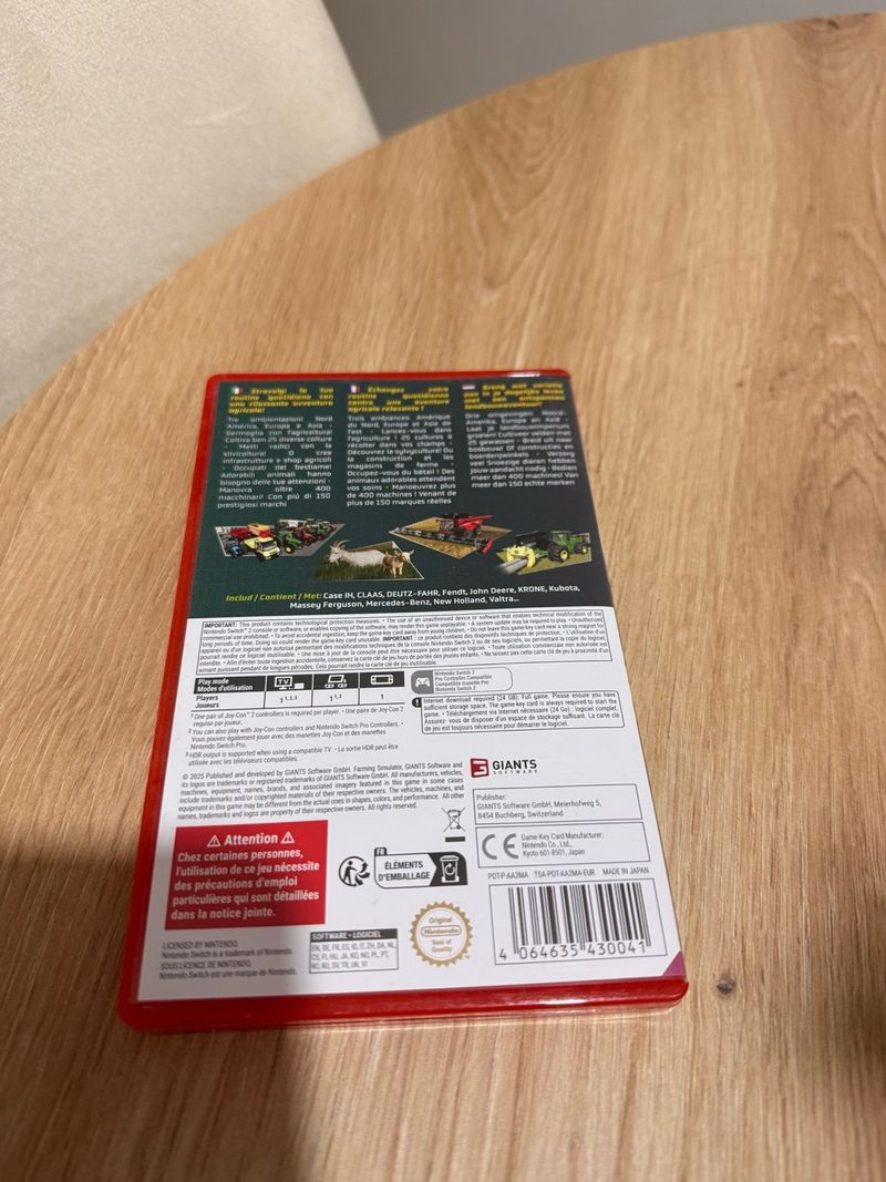 Nintendo Switch Farming Simulator Edición Firma afbeelding 2