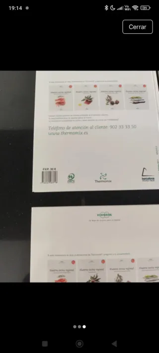 4 libros Thermomix 35 Nuevos