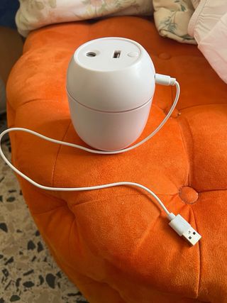 Mini humidificador blanco