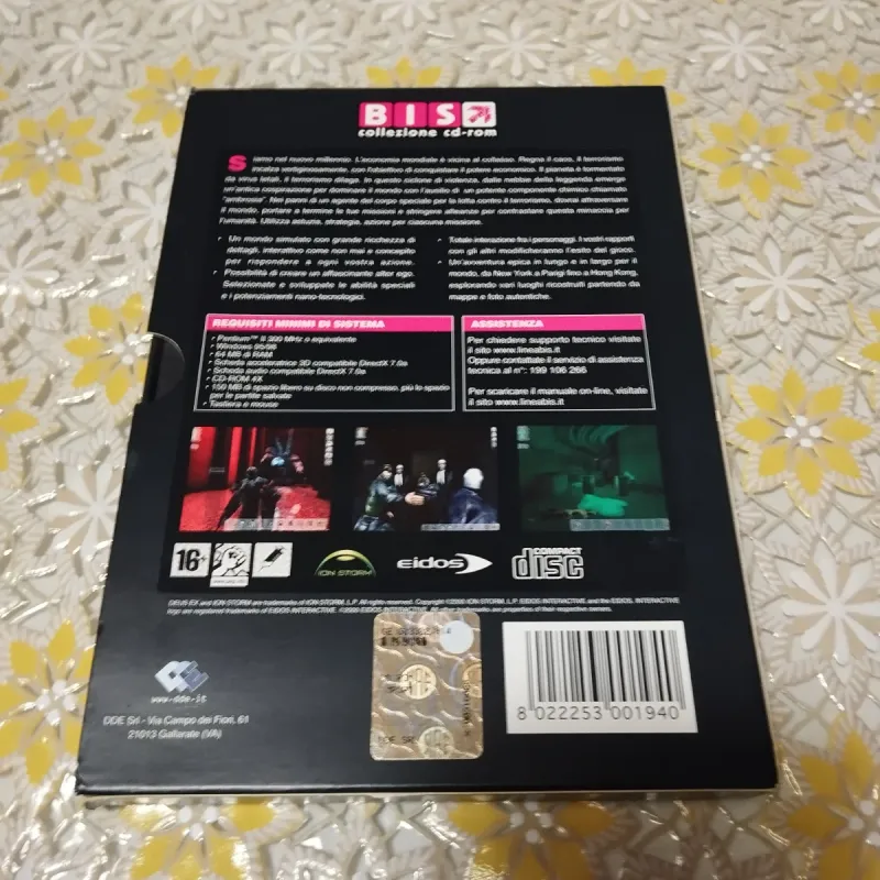 Deus Ex PC CD-ROM Eidos afbeelding 2
