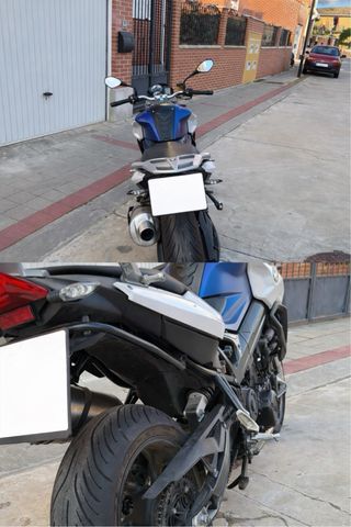 BMW F800R 2016 Naked Azul/Blanco
