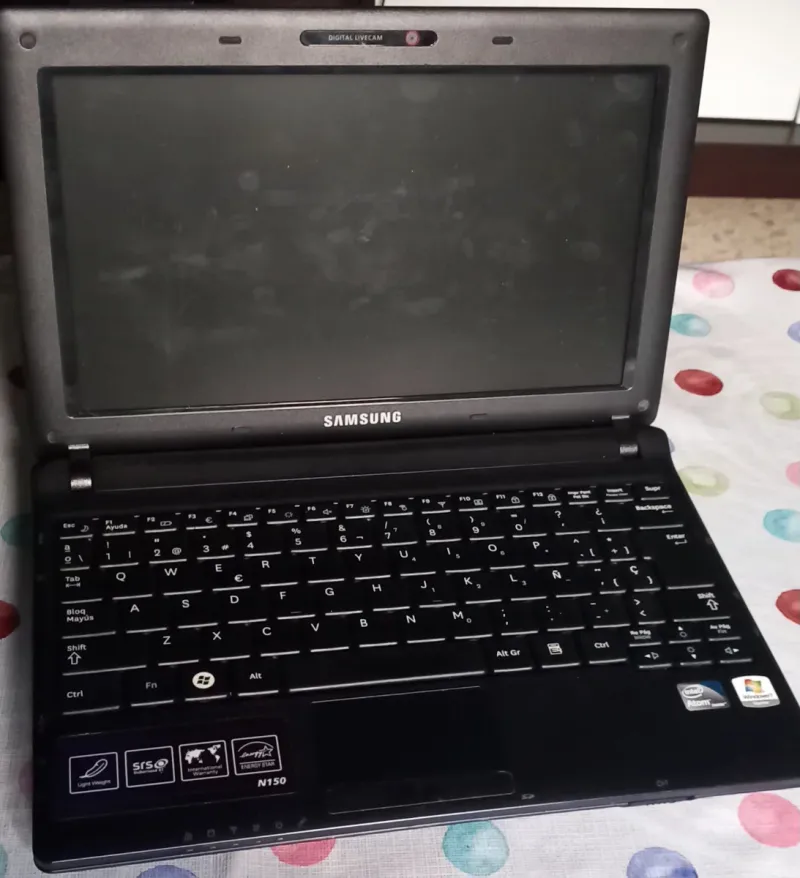 Samsung N150 Portátil Negro