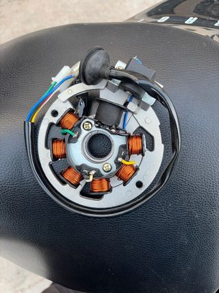 Plato Magnético y bobina de encendido Jog RR