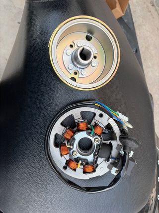 Plato Magnético y bobina de encendido Jog RR