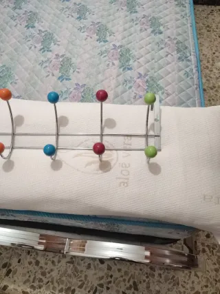 Perchero de puerta con 6 ganchos