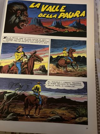 Album gigante a colorí Il mio nome è Tex