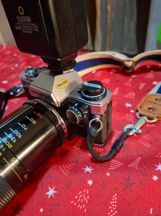 Olympus OM-10 Macchina Fotografica Argento