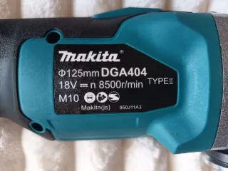 Makita DGA404 Radial 18V Brushless 125mm