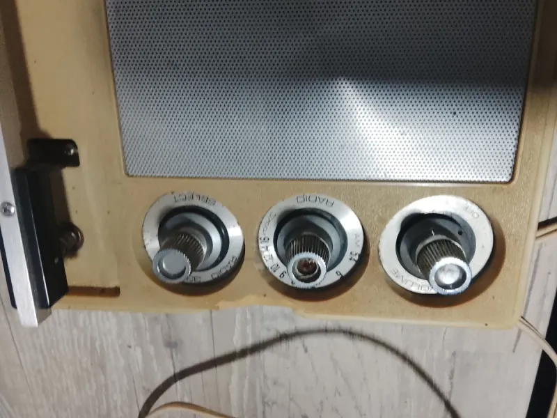 Tocadiscos Antiguo Finales 60s Beige afbeelding 5