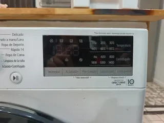 LAVADORA LG 9KG A+++ FUNCION VAPOR