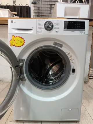 LAVADORA LG 9KG A+++ FUNCION VAPOR