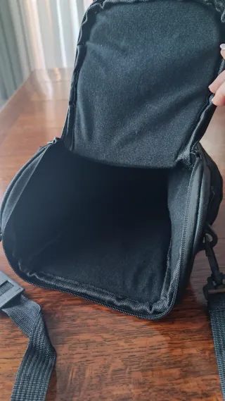 Funda para cámara compacta negra