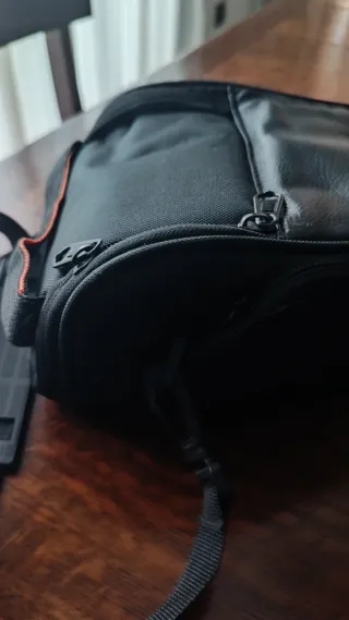 Funda para cámara compacta negra