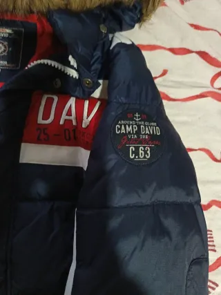 Chaqueta Camp David Azul y Roja