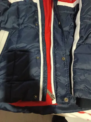 Chaqueta Camp David Azul y Roja