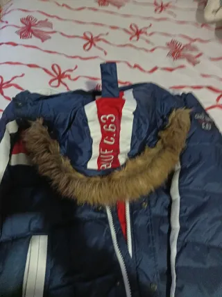 Chaqueta Camp David Azul y Roja