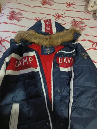 Chaqueta Camp David Azul y Roja