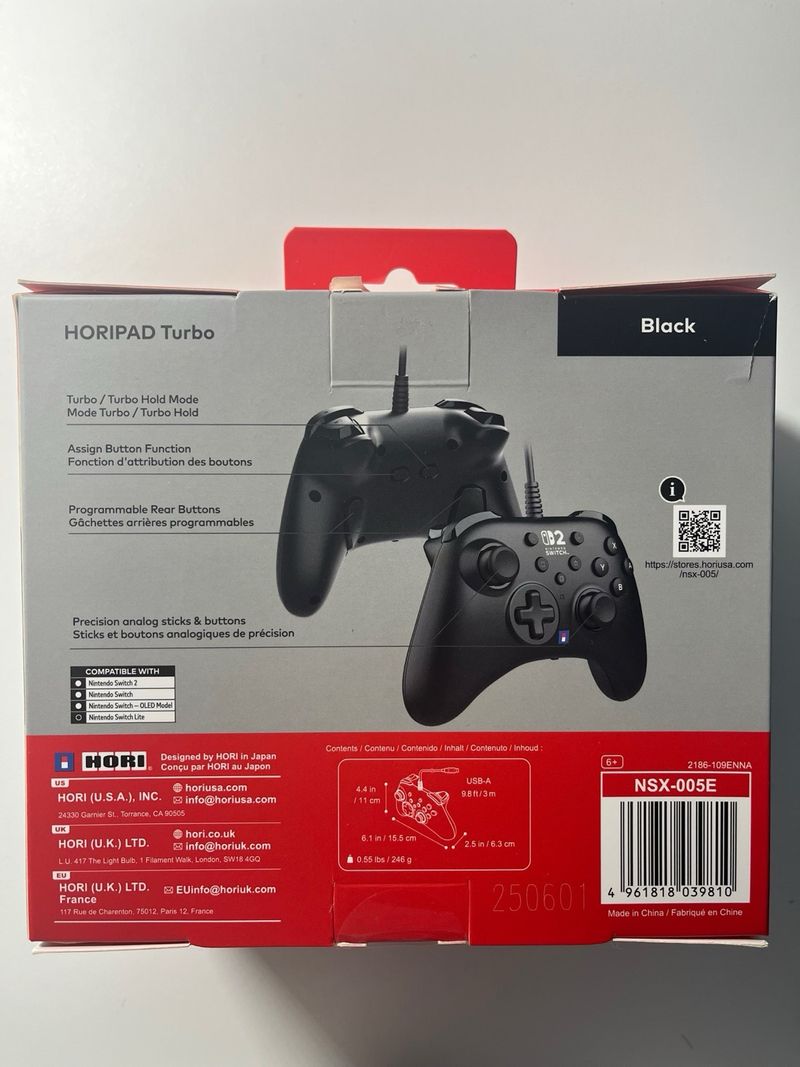 Mando Horipad Turbo Nintendo Switch 2 y 1 afbeelding 2