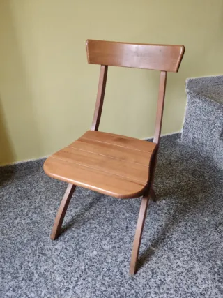 Silla plegable madera Ikea