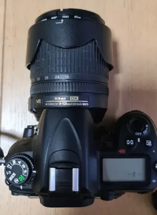 Cámara Nikon D7000 + 18-105mm + macro + mando