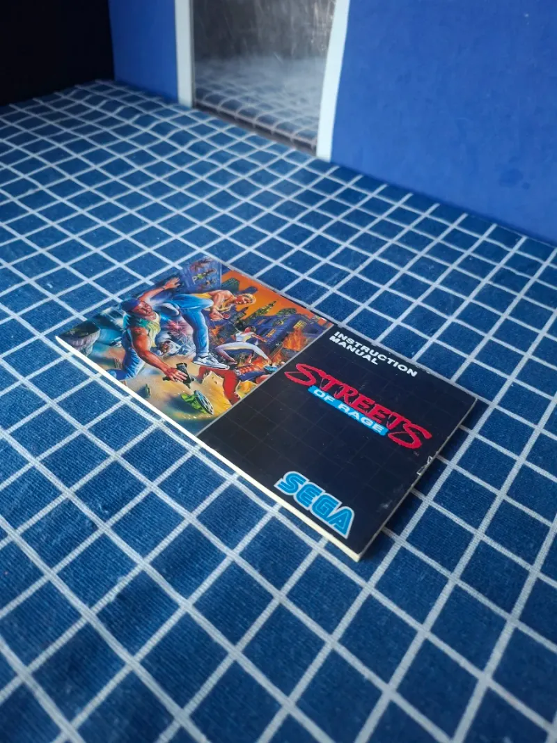 MEGADRIVE ORIGINAL MANUAL STREETS OF RAGE OFICIAL afbeelding 4