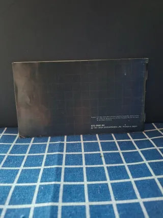 MEGADRIVE ORIGINAL MANUAL STREETS OF RAGE OFICIAL