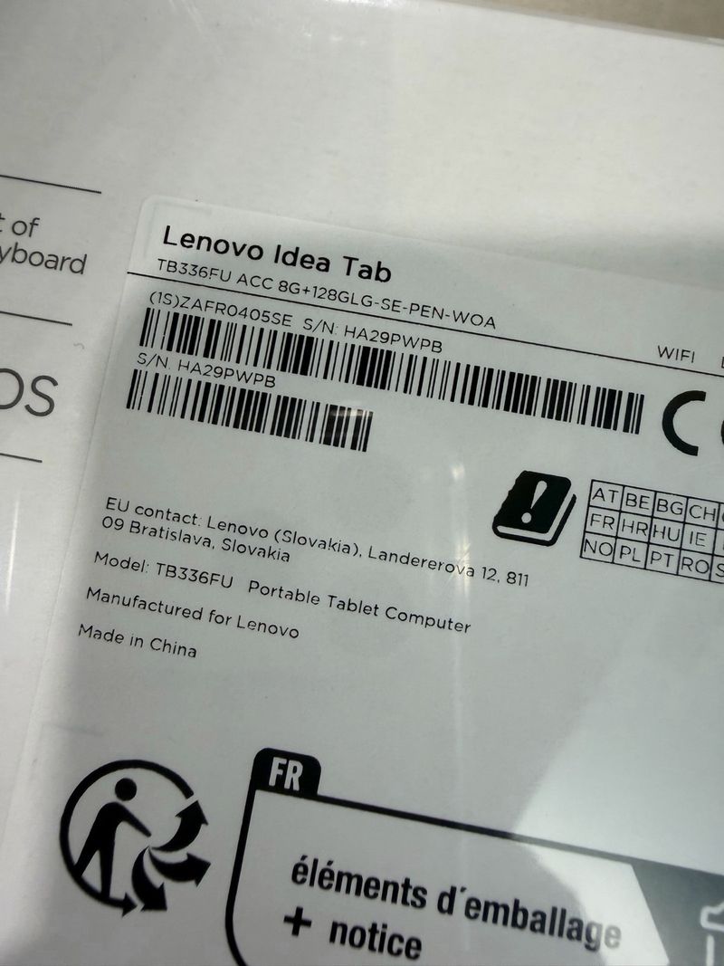 Tablet Lenovo Idea with pen 8 GB RAM 128 GB afbeelding 4
