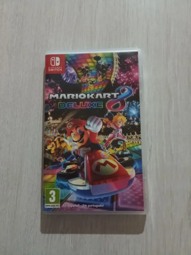 Caja Vacía Mario Kart 8 Deluxe Nintendo Switch