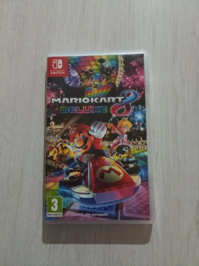 Caja Vacía Mario Kart 8 Deluxe Nintendo Switch