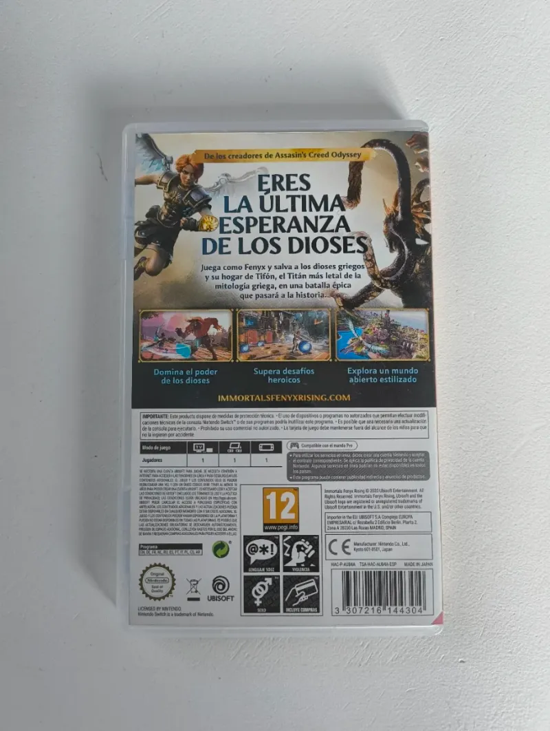 Videojuego Nintendo Switch Inmortal Fénix Rising afbeelding 2
