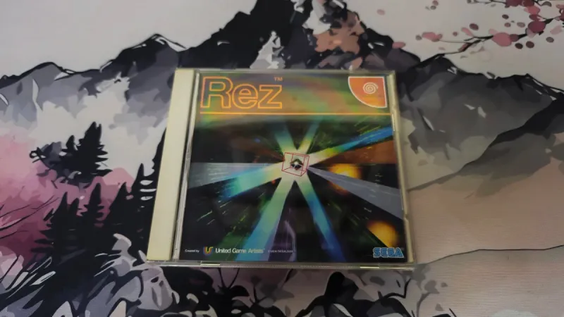 Rez Dreamcast Sega Videojuego