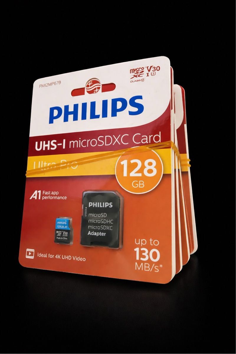 20 Tarjetas Micro SDXC Philips 128GB V30