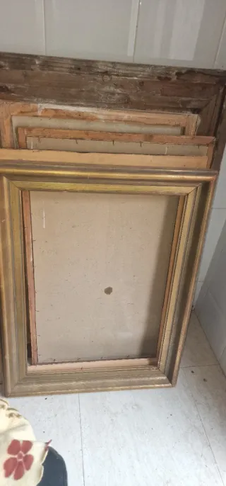 Marcos de cuadros madera y metal