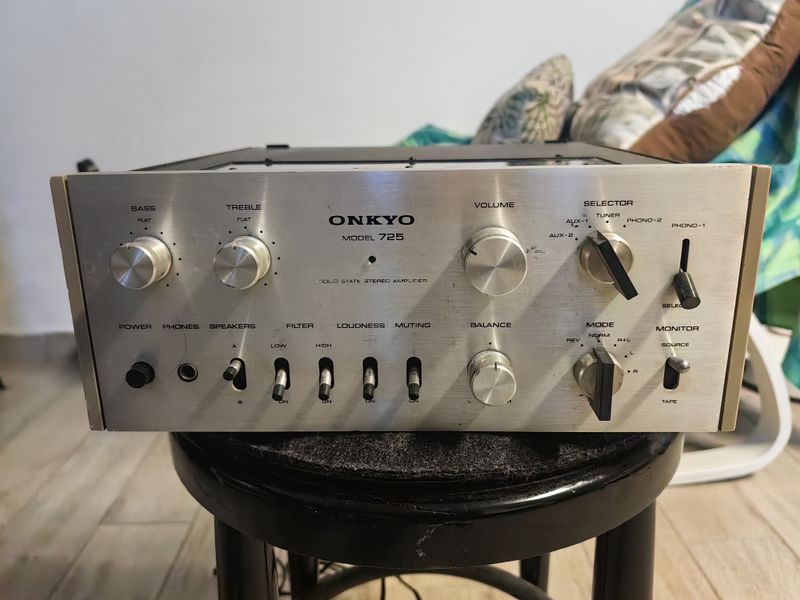 Amplificador Vintage Onkyo Integra 725 hifi