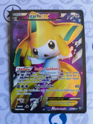 Jirachi EX Carta Pokemon 98/101