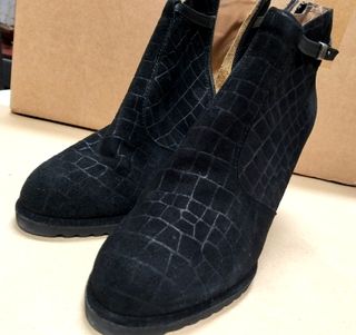 Botines negros piel Durá & Durá talla 41